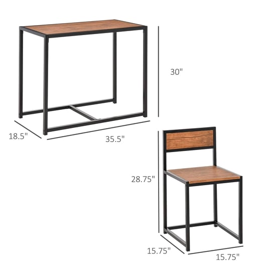 dining-table-kitchen-table-and-chairs-dining-room-sets-for-small-spaces-brown-1