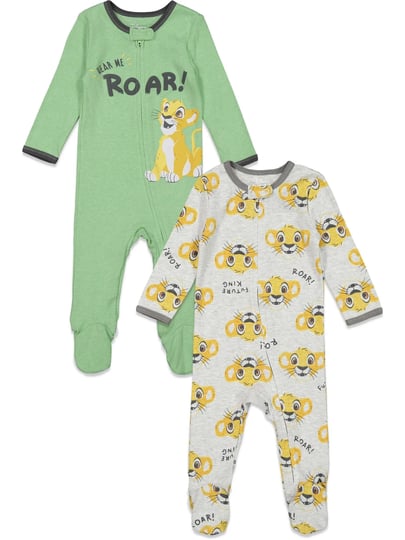 disney-lion-king-simba-newborn-baby-boys-2-pack-zip-up-sleep-n-play-coveralls-green-newborn-1
