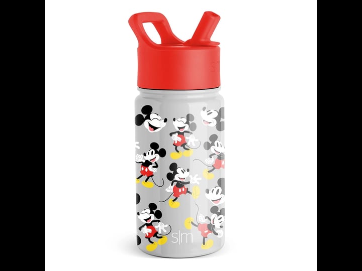 disney-mickey-mouse-14oz-stainless-steel-summit-kids-water-bottle-with-straw-simple-modern-1