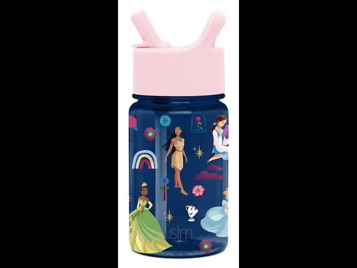 disney-princesses-12oz-plastic-tritan-summit-kids-water-bottle-with-straw-simple-modern-1