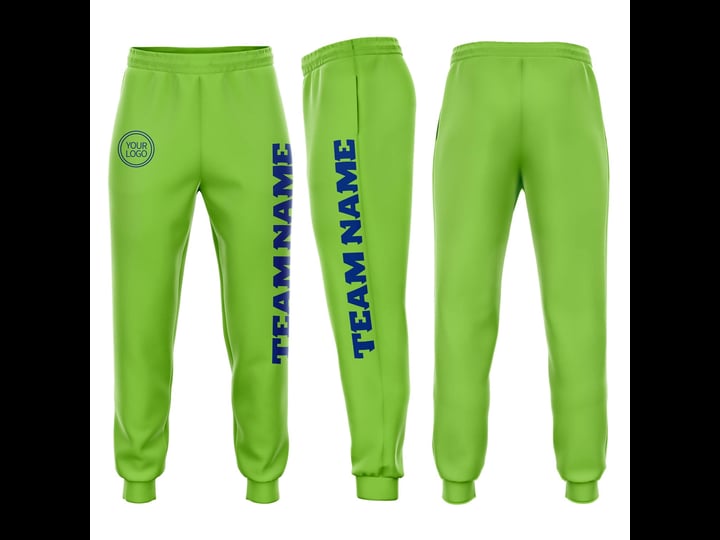 diyoj-custom-neon-green-royal-fleece-jogger-sweatpants-1