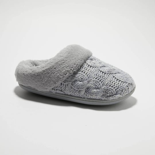 dluxe-by-dearfoams-womens-carol-slippers-gray-l-1