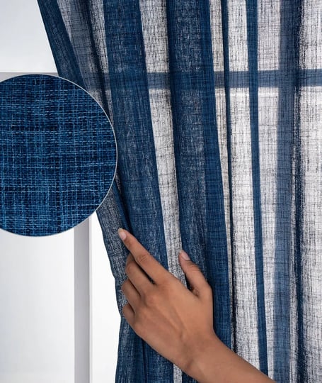 dmoksha-homes-faux-linen-curtains-52-x-96-inches-2-panels-indigo-blue-curtains-sheer-curtains-96-inc-1