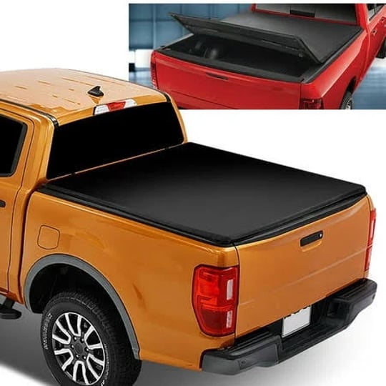 dna-motoring-ttc-trisoft-090-for-2019-to-2021-ford-ranger-5ft-short-bed-adjustable-matte-black-alumi-1