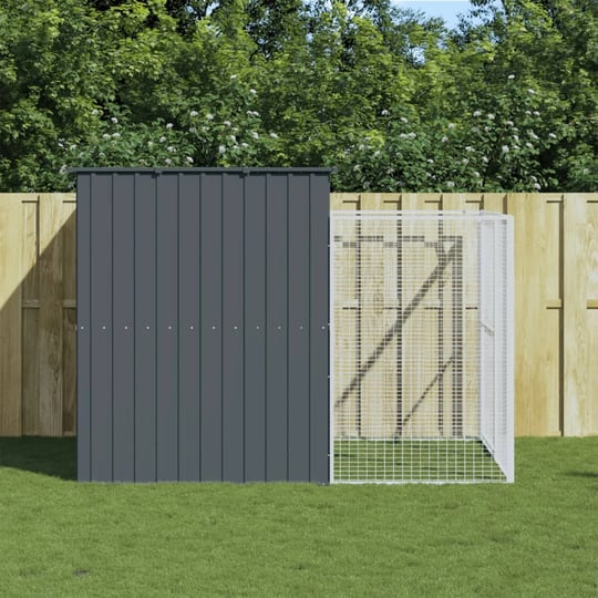 dog-house-with-run-anthracite-84-3x99-6x71-3-galvanized-steel-1