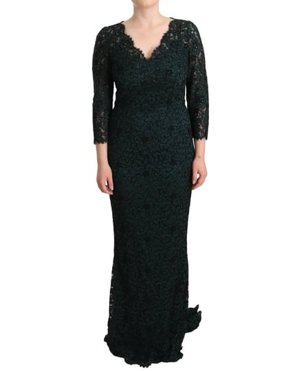 dolce-gabbana-green-floral-lace-maxi-floor-length-dress-1