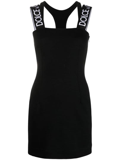 dolce-gabbana-logo-strap-detail-mini-dress-black-1
