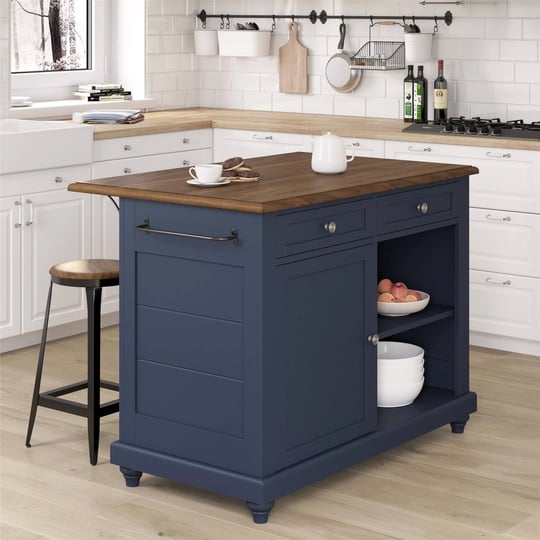 dorel-living-kelsey-kitchen-island-with-2-stools-blue-da7867bl-1