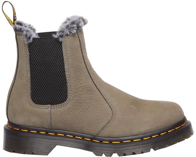 dr-martens-womens-2976-leonore-faux-fur-lined-casual-chelsea-boots-size-11-grey-1