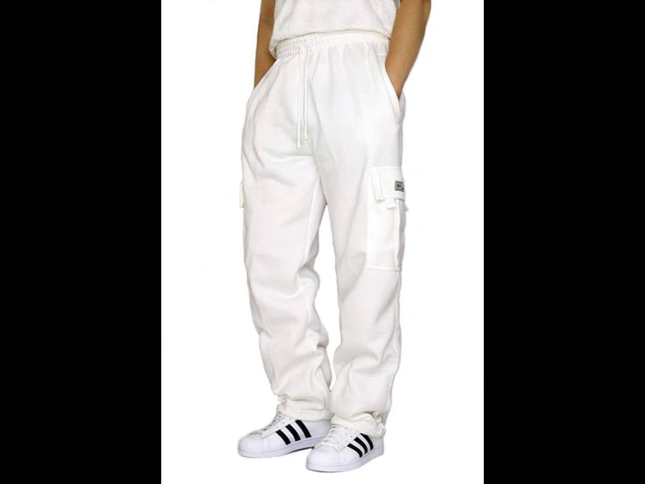dream-usa-mens-heavyweight-fleece-cargo-sweatpants-white-3x-large-1