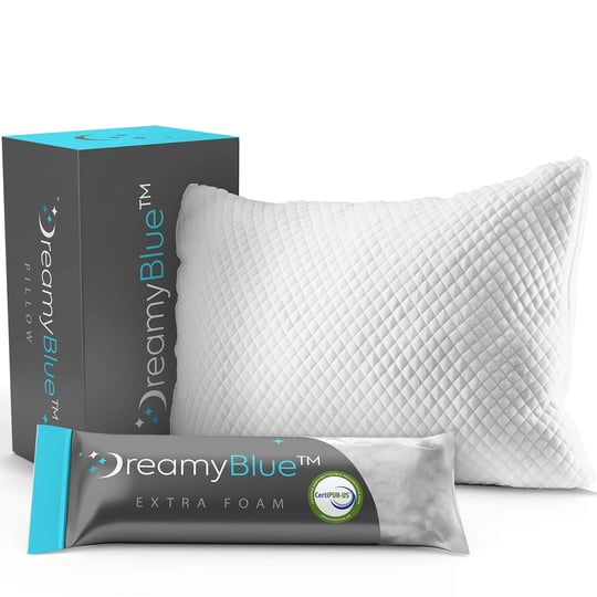 dreamyblue-premium-pillow-for-sleeping-shredded-memory-foam-fill-adjustable-loft-washable-cover-from-1