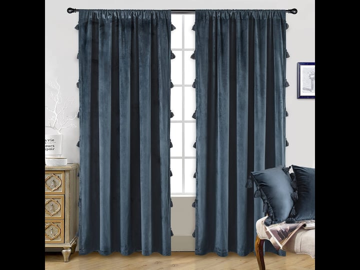 driftaway-boho-velvet-handmade-tassel-curtain-room-darkening-window-curtain-rod-pocket-2-panels-50-i-1