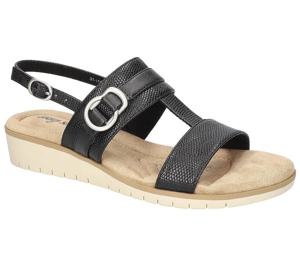 easy-street-caddo-womens-slingback-wedge-sandals-size-9-black-1