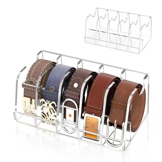 ecj-home-acrylic-belt-organizer-for-closet-and-drawer-5-grid-belt-storage-organizer-stylish-clear-be-1