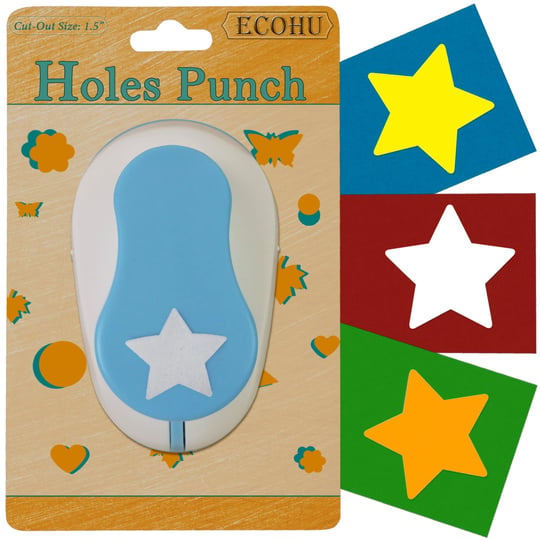 ecohu-star-hole-punch-for-paper-crafts-1-5-inch-across-small-hole-star-punch-cutter-lever-punch-star-1