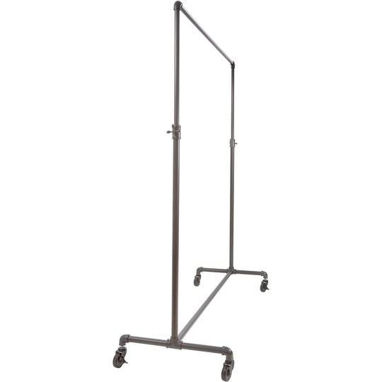 econoco-60-in-pipeline-adjustable-ballet-rack-anthracite-grey-1