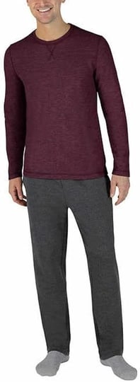 eddie-bauer-mens-pajama-lounge-set-2-piece-s-red-grey-1