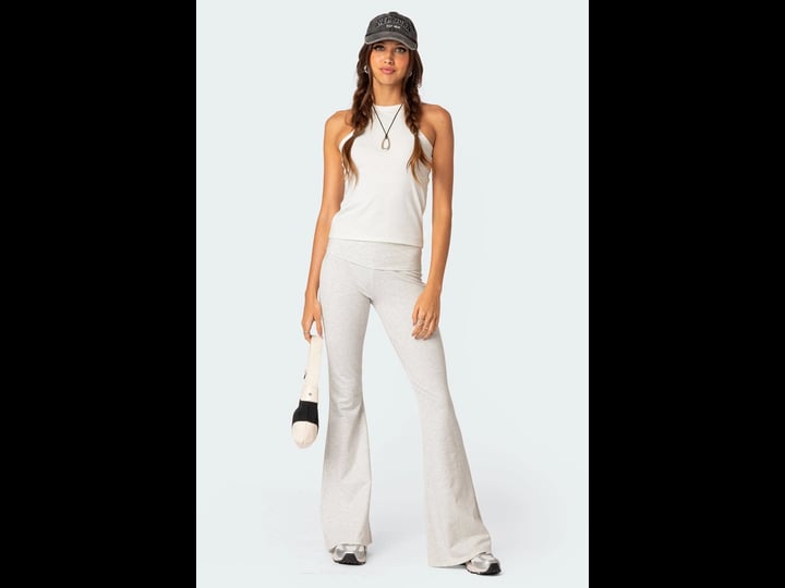 edikted-naomi-flared-leggings-gray-melange-1