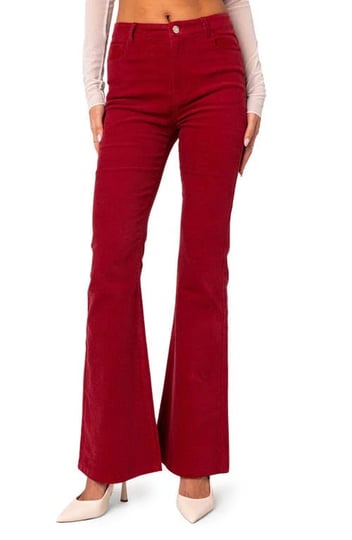 edikted-tony-corduroy-flared-pants-in-bordeau-1