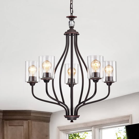 edvivi-5-light-oil-rubbed-bronze-classic-chandelier-with-clear-glass-shades-1