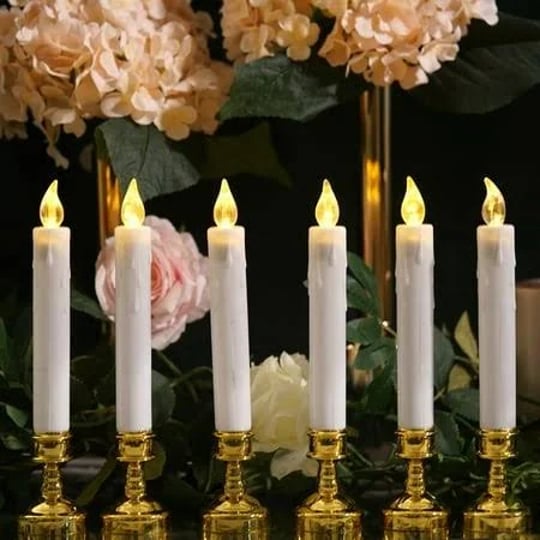 efavormart-set-of-6-10-white-flickering-flameless-battery-operated-led-taper-candles-with-removable--1