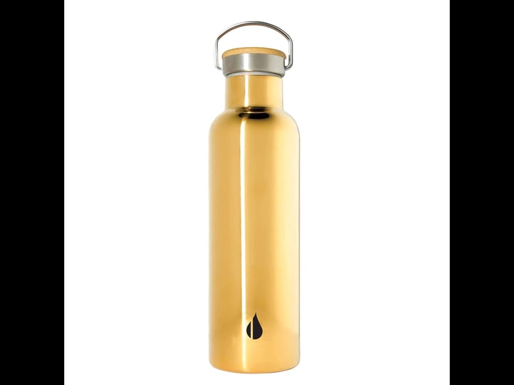 elemental-gold-canteen-insulated-water-bottle-25oz-nwt-bamboo-lid-1