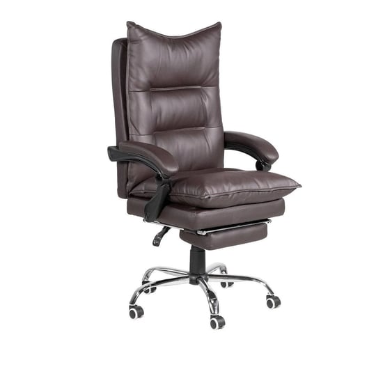 elin-46-inch-office-chair-recliner-footrest-brown-faux-leather-wheels-saltoro-sherpi-1