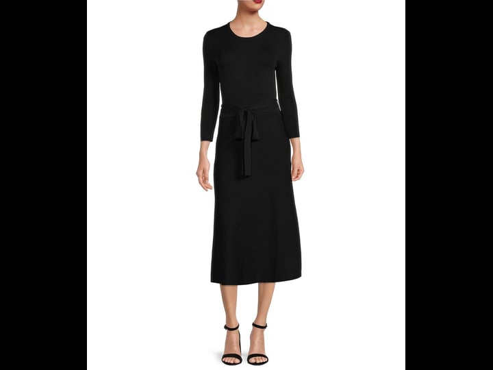 eliza-j-fit-flare-sweater-dress-in-black-1