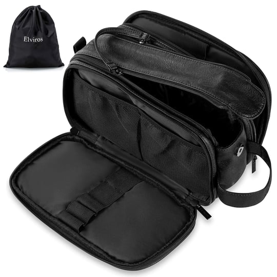 elviros-water-resistant-leather-toiletry-bag-for-men-women-large-travel-wash-bag-shaving-dopp-kit-ba-1