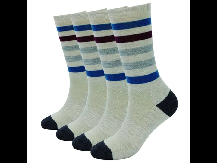 enerwear-4-pack-womens-merino-wool-outdoor-hiking-trail-crew-sock-1