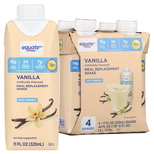 equate-meal-replacement-shake-vanilla-4-ct-11-fl-oz-each-white-1