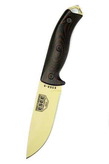 esee-5pdt-004-fixed-blade-knife-desert-tan-1095-carbon-steel-black-g10-1