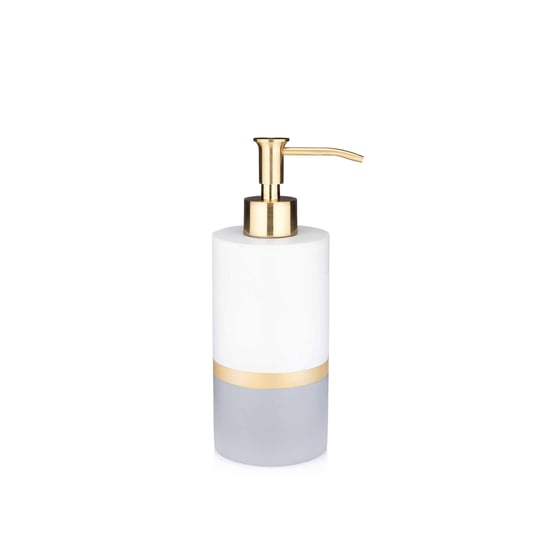 essentra-home-day-and-night-collection-white-and-grey-with-gold-stripe-liquid-soap-dispenser-with-br-1