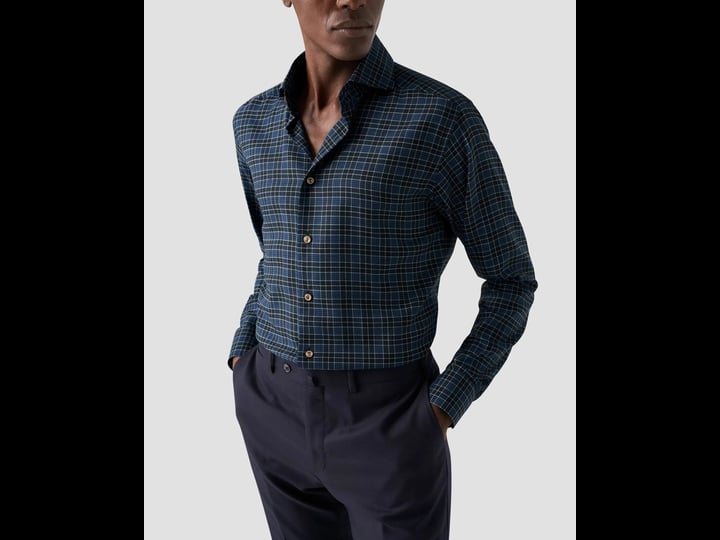 eton-navy-checked-merino-wool-shirt-contemporary-fit-size-44