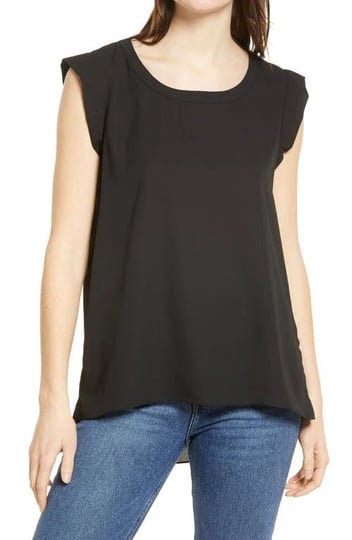 everleigh-pleat-back-high-low-top-in-black-at-nordstrom-size-x-small-1