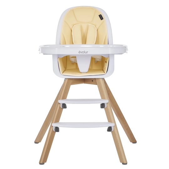 evolur-zoodle-3-in-1-high-booster-feeding-chair-yellow-1