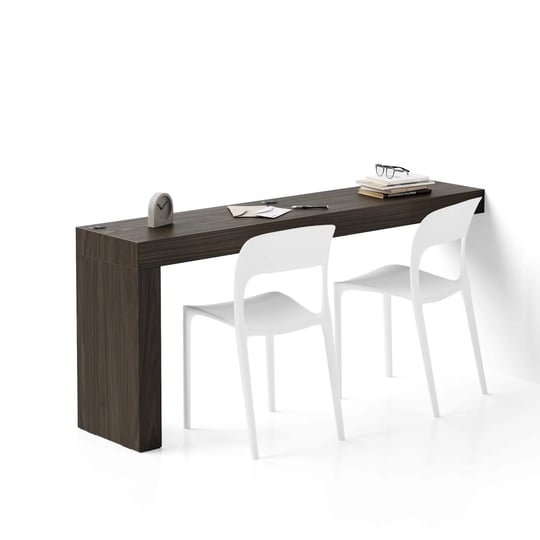 evolution-desk-70-9-x-15-7-in-dark-walnut-with-one-leg-and-wireless-charger-made-in-italy-1