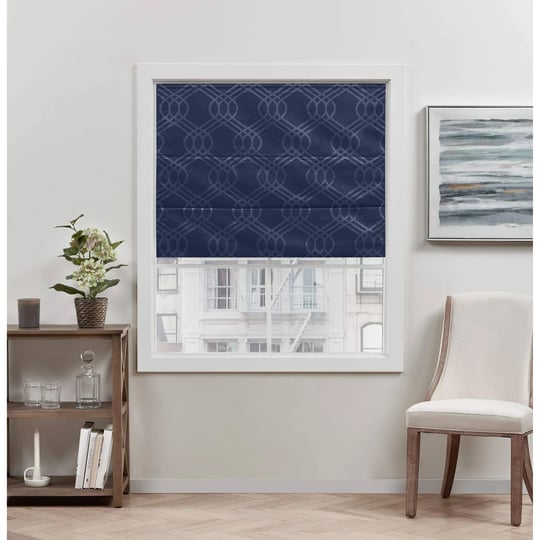 exclusive-home-curtains-prague-trellis-blackout-roman-shade-23-inch-x-64-inch-navy-blue-1