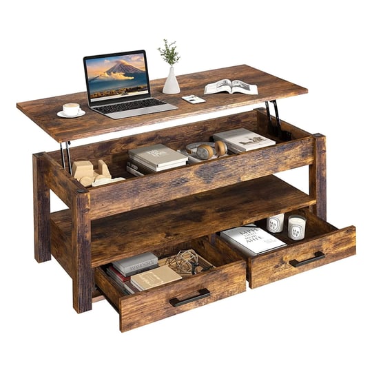 fabato-23-inch-lift-top-rustic-open-storage-coffee-table-with-2-drawers-brown-1