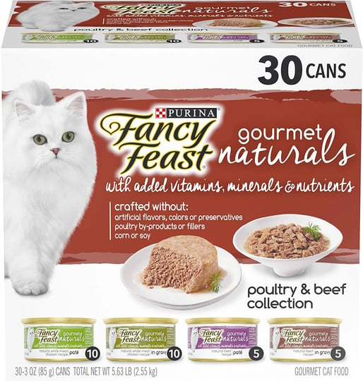 fancy-feast-wet-cat-food-variety-pack-gourmet-naturals-poultry-and-beef-collection-30-3-oz-cans-1
