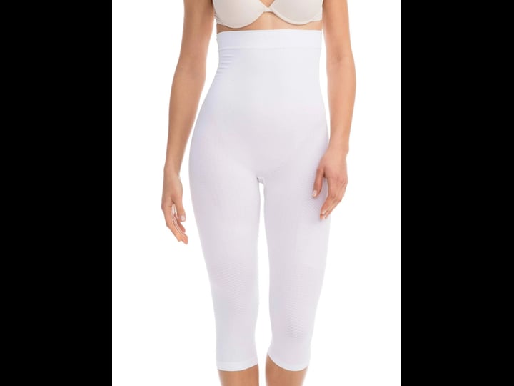 farmacell-323-womens-high-waisted-capri-leggings-with-push-up-and-anti-cellulite-control-white-m-l-1