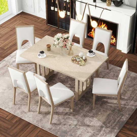 farmhouse-style-nartural-wood-wash-7-piece-rectangle-wood-top-dining-set-seats-6-with-upholstered-ch-1