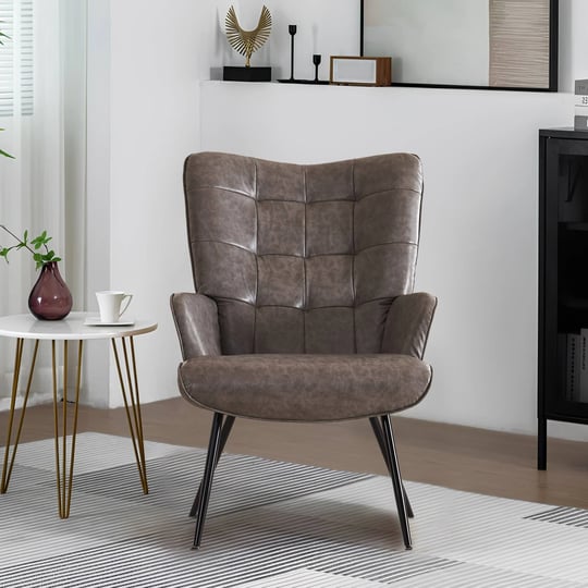 faux-leather-armchair-modern-accent-chair-with-metal-legs-comfy-upholstered-chair-for-living-room-be-1