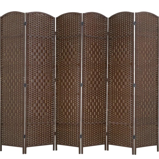 fdw-room-divider-6-panel-folding-privacy-divider-6-ft-indoor-wall-divider-portable-partition-wood-sc-1