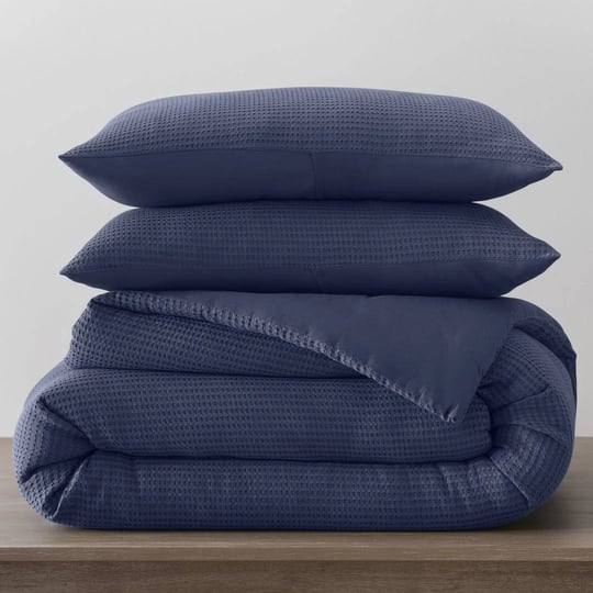 felix-cotton-waffle-comforter-set-size-king-comforter-2-king-shams-color-midnight-navy-1