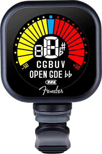 fender-flash-lite-clip-on-tuner-for-acoustic-guitar-electric-guitar-bass-mandolin-violin-ukulele-and-1