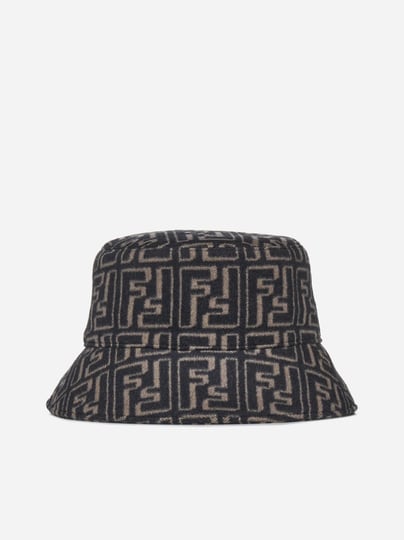 fendi-womens-ff-buket-hat-black-wool-1