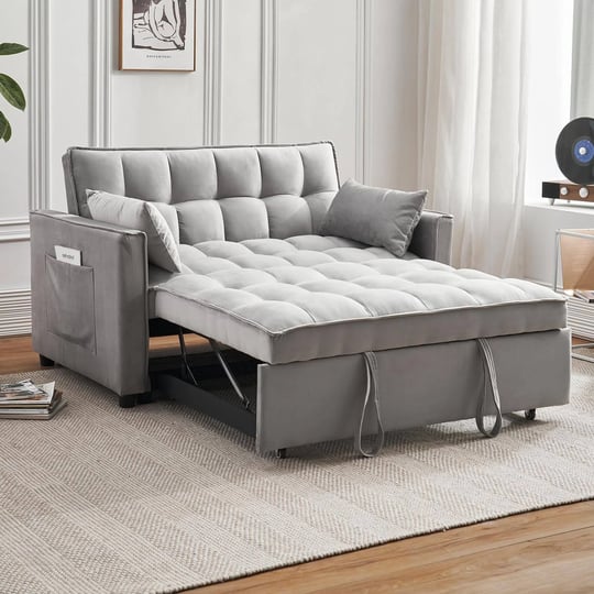 fenfshe-3-in-1-convertible-sleeper-sofa-bed-modern-velvet-loveseat-futon-couch-pullout-bed-with-adju-1