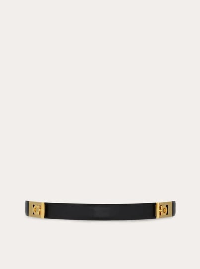 ferragamo-woman-adjustable-gancini-belt-black-size-100cm-1