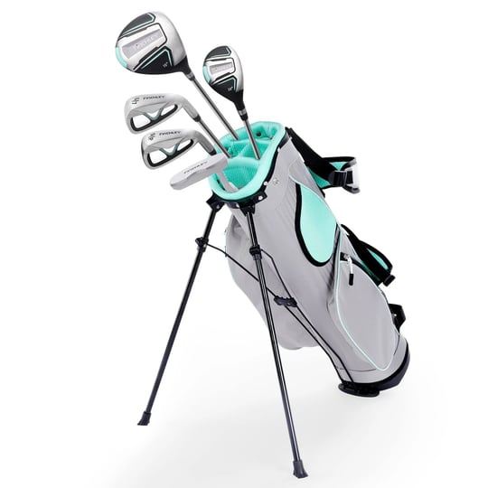 finchley-right-handed-5-piece-kids-golf-set-mint-green-1